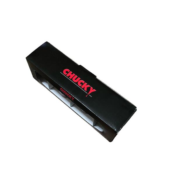 Chucky Child's Play Horror Movie Bride Of Chucky 1.5 oz. Shot Glass Set - Picture 2 of 4